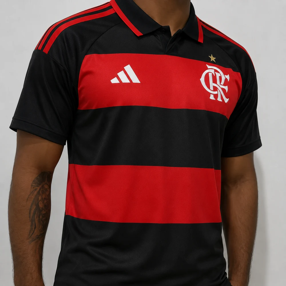 Camisa do Flamengo em destaque