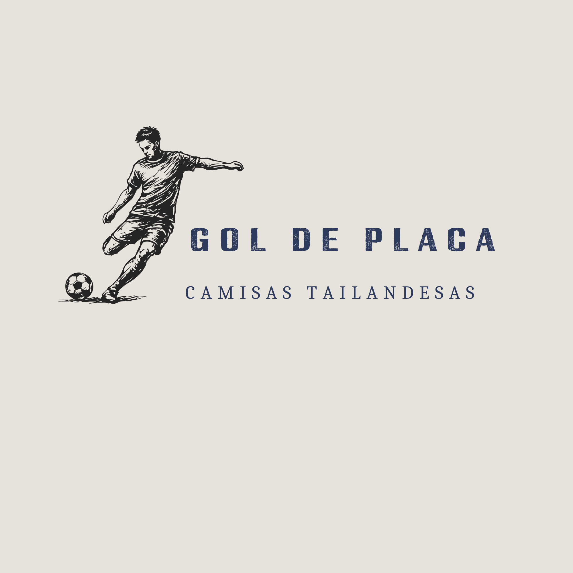 Gol de Placa Camisas — Camisas Tailandesas